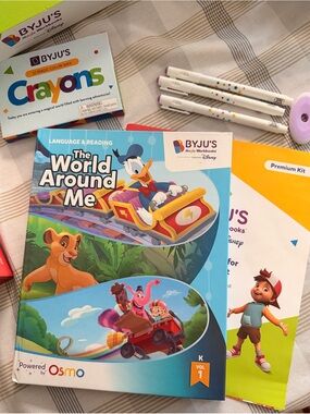 Disney BYJU'S Kids Premium Learning Book Set with Magic Crayons & Markers